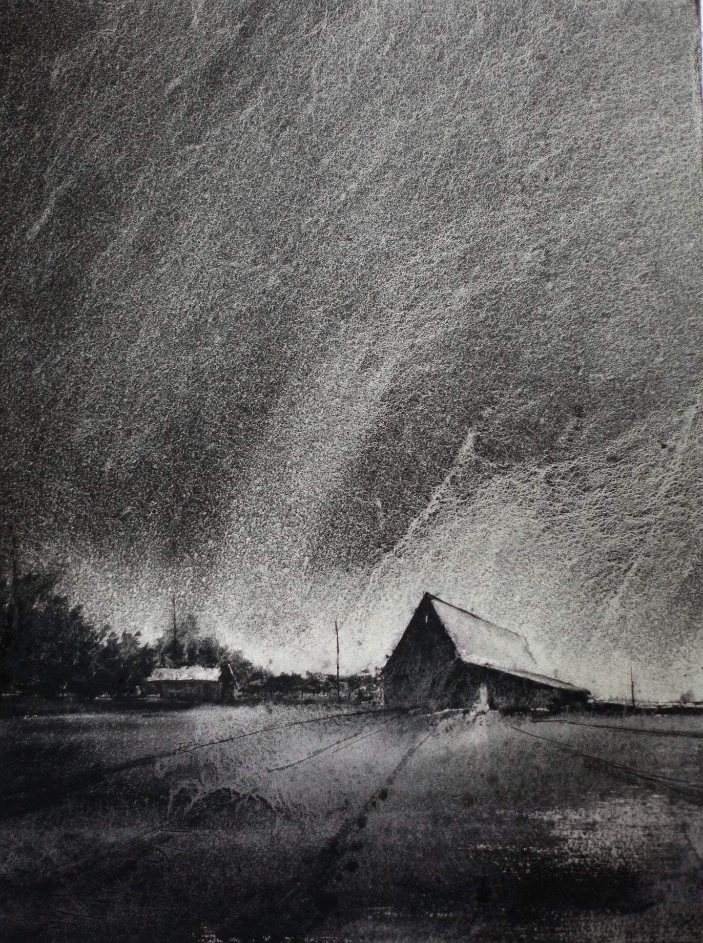 Untitled 3 Large Water Color - Chris Sorensen