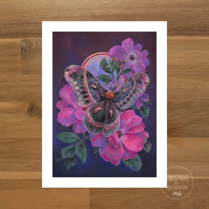 Lunar Eclipse Cecropia - Nicole Gustafsson
